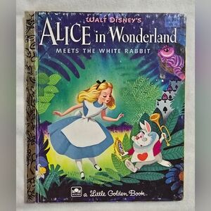 1951 Alice In Wonderland Little Golden Book